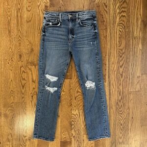 Joe's Joes Jeans Women's Size 28 The Luna High Rise Cigarette Crop Denim